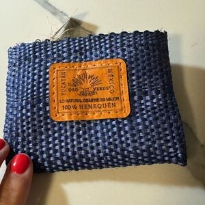 Coin pouch from the Yucatan made of local Henequen